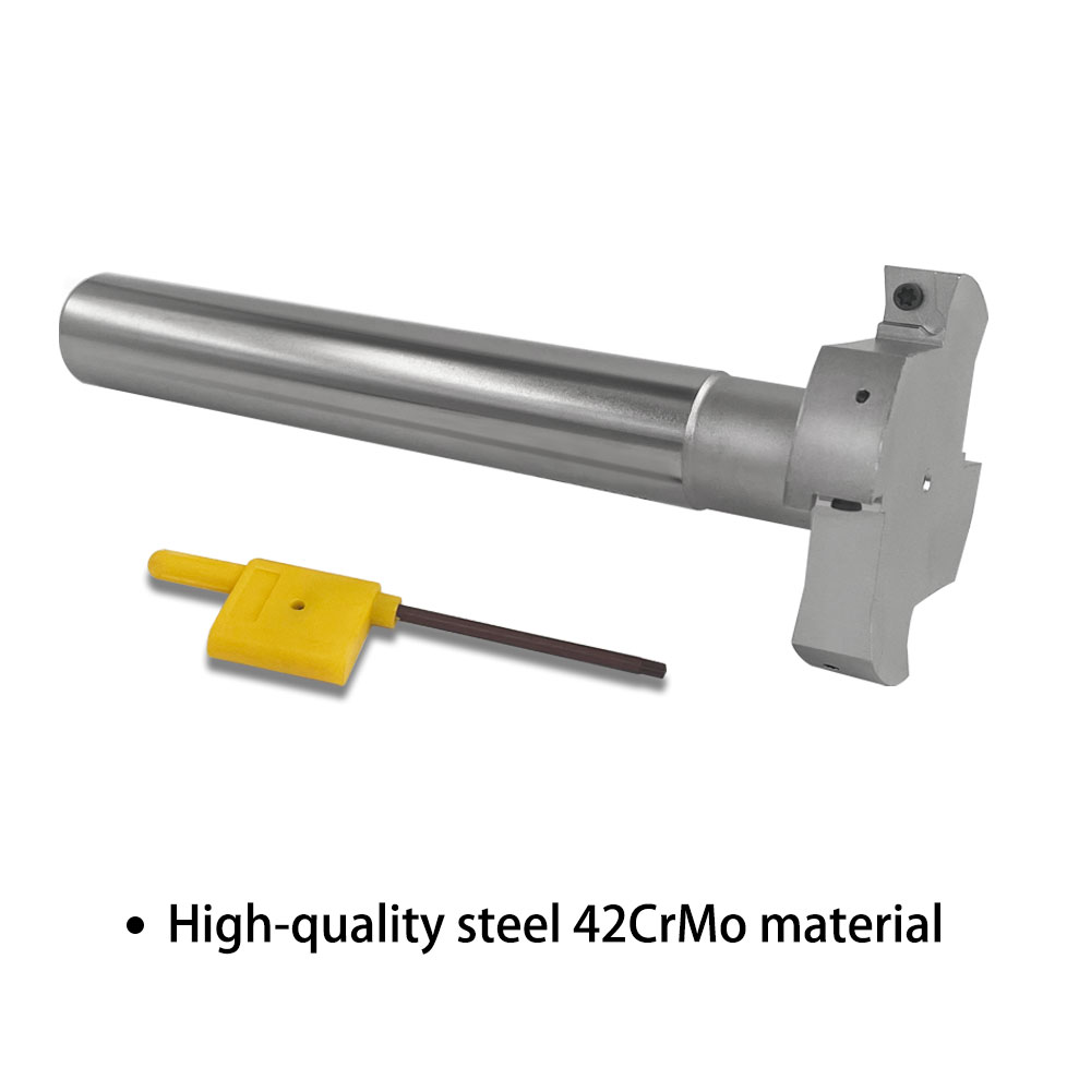 Carbide End Mill - 200mm long, 10mm thick CNC T-slot