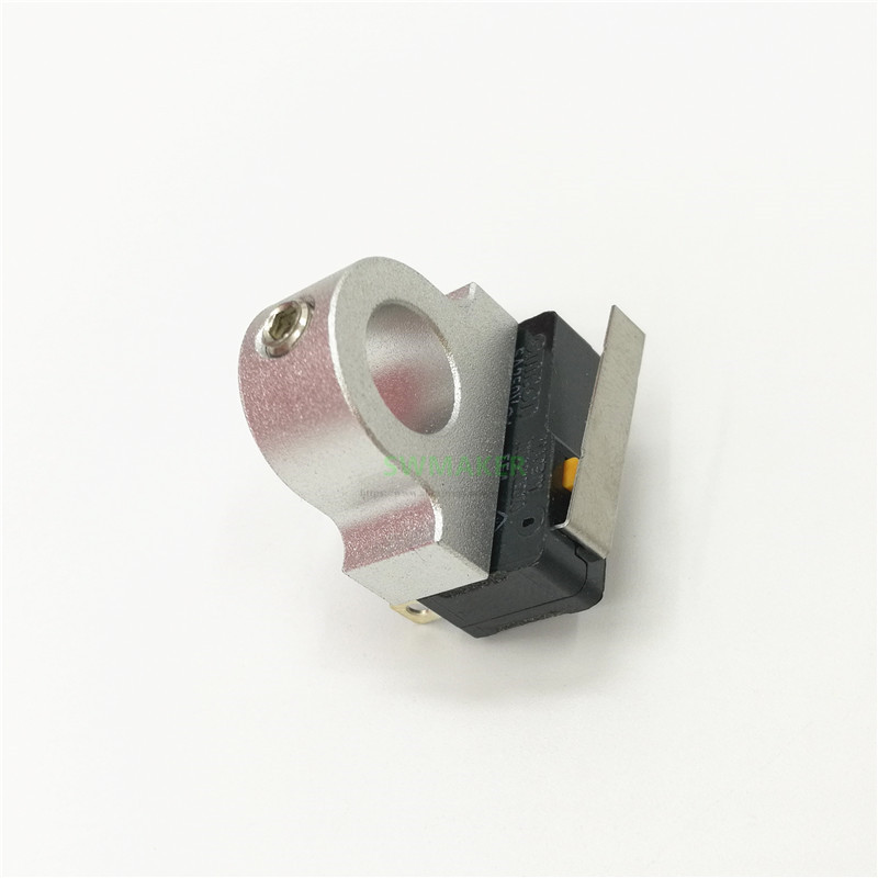 Linear Rod 8Mm - black/silver Aluminum alloy Z-ENDSTOP HOLDER+endstop kit