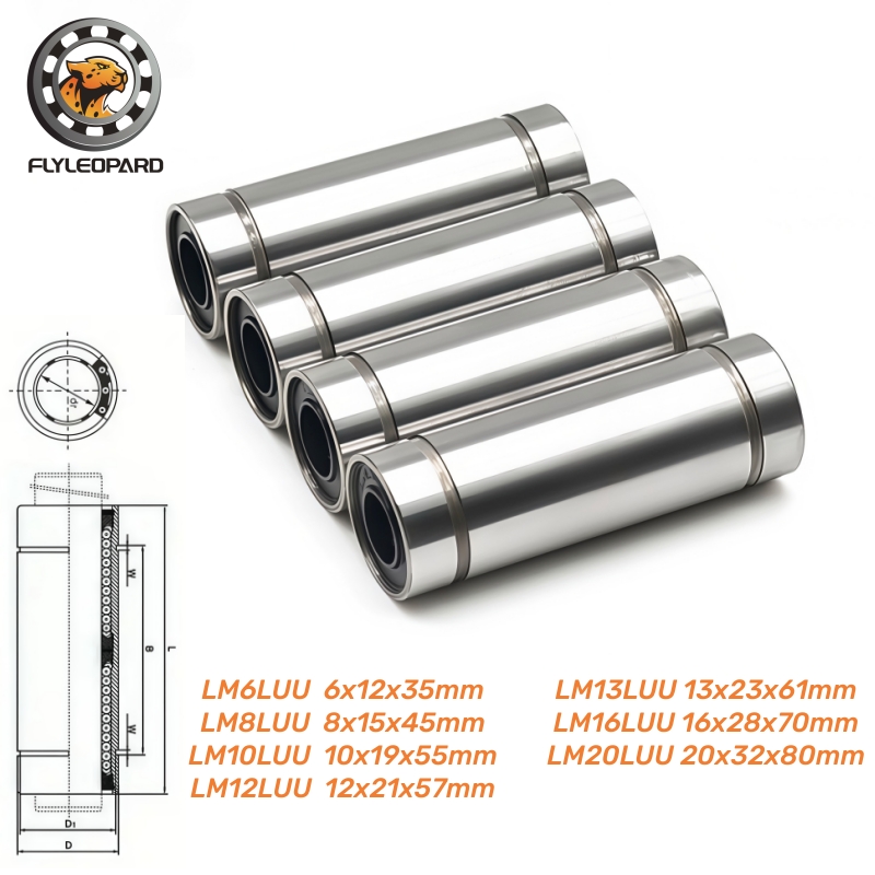 1pcs LM3UU LM4UU LM6UU LM8UU L - Lm8Uu Bearing ulasan dan harga