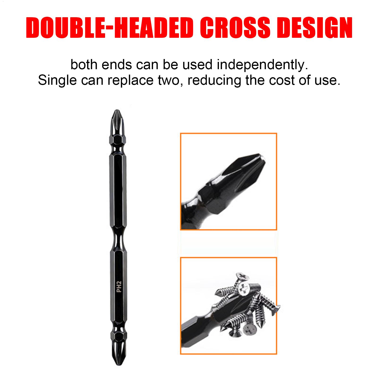 Screwdriver Bit Set Double-End - End Mill Set ulasan dan harga