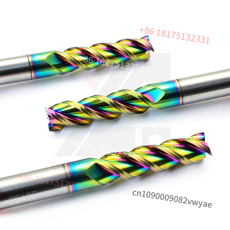 AE-14-100-3F 3-Flute DLC Coate - Carbide End Mill ulasan dan harga