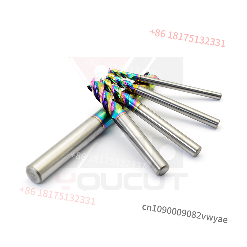 AE-14-100-3F 3-Flute DLC Coate - Carbide End Mill ulasan dan harga