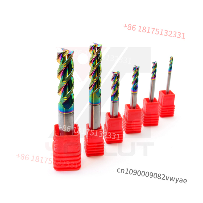 AE-14-100-3F 3-Flute DLC Coate - Carbide End Mill ulasan dan harga
