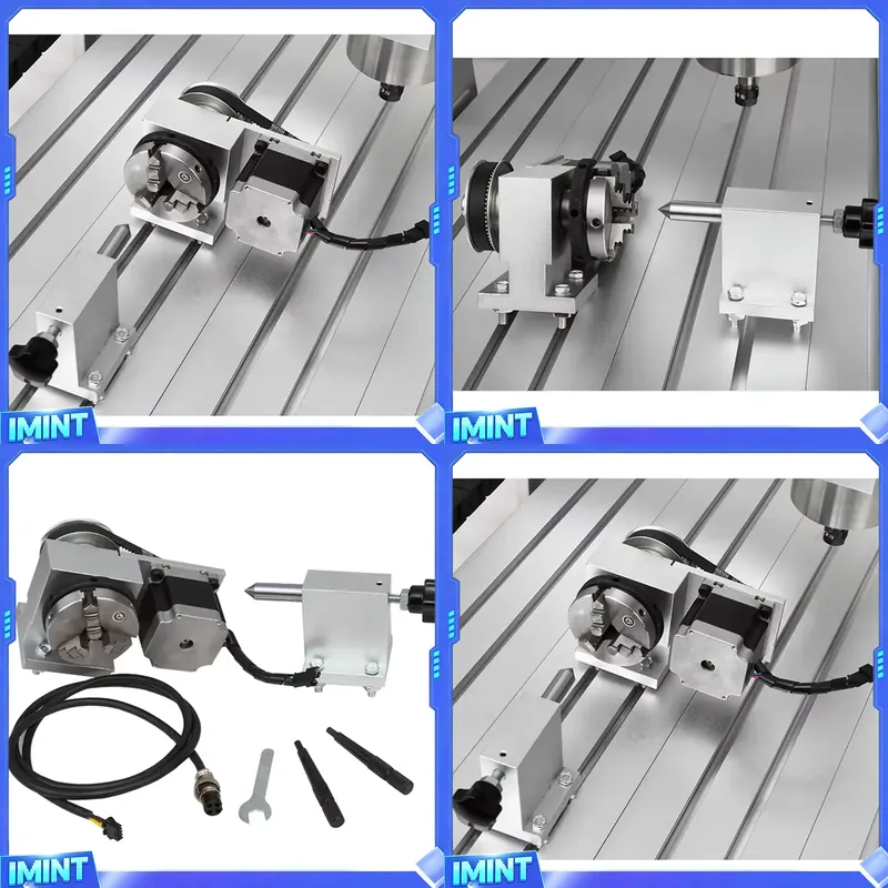 A Axis 80 Chuck and Thimble Cn - Nema23 Stepper ulasan dan harga