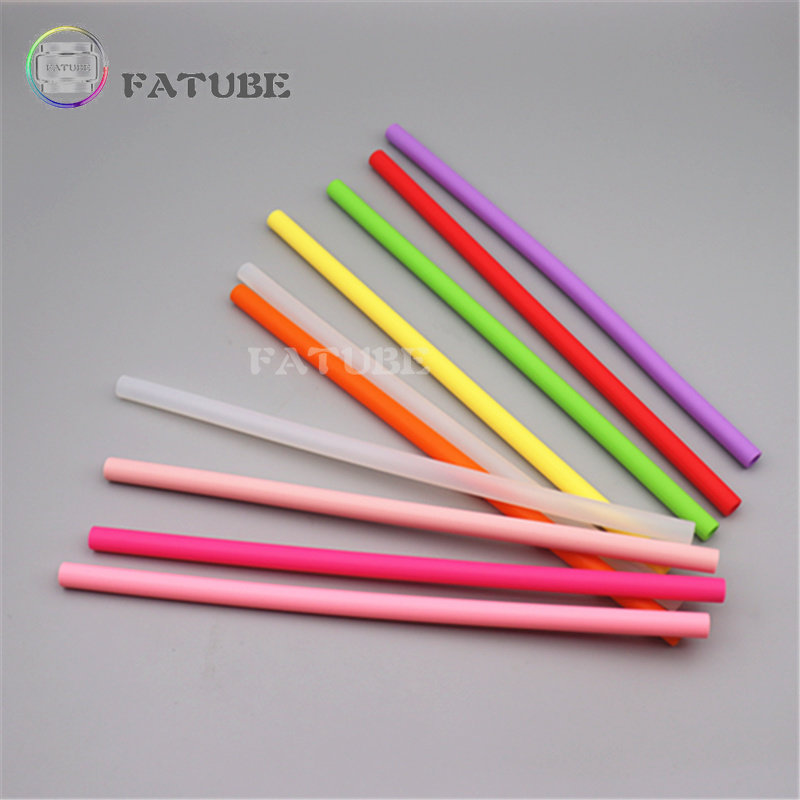 10PCS Fatube Silicone Straw Cu - Coupling 8Mm ulasan dan harga