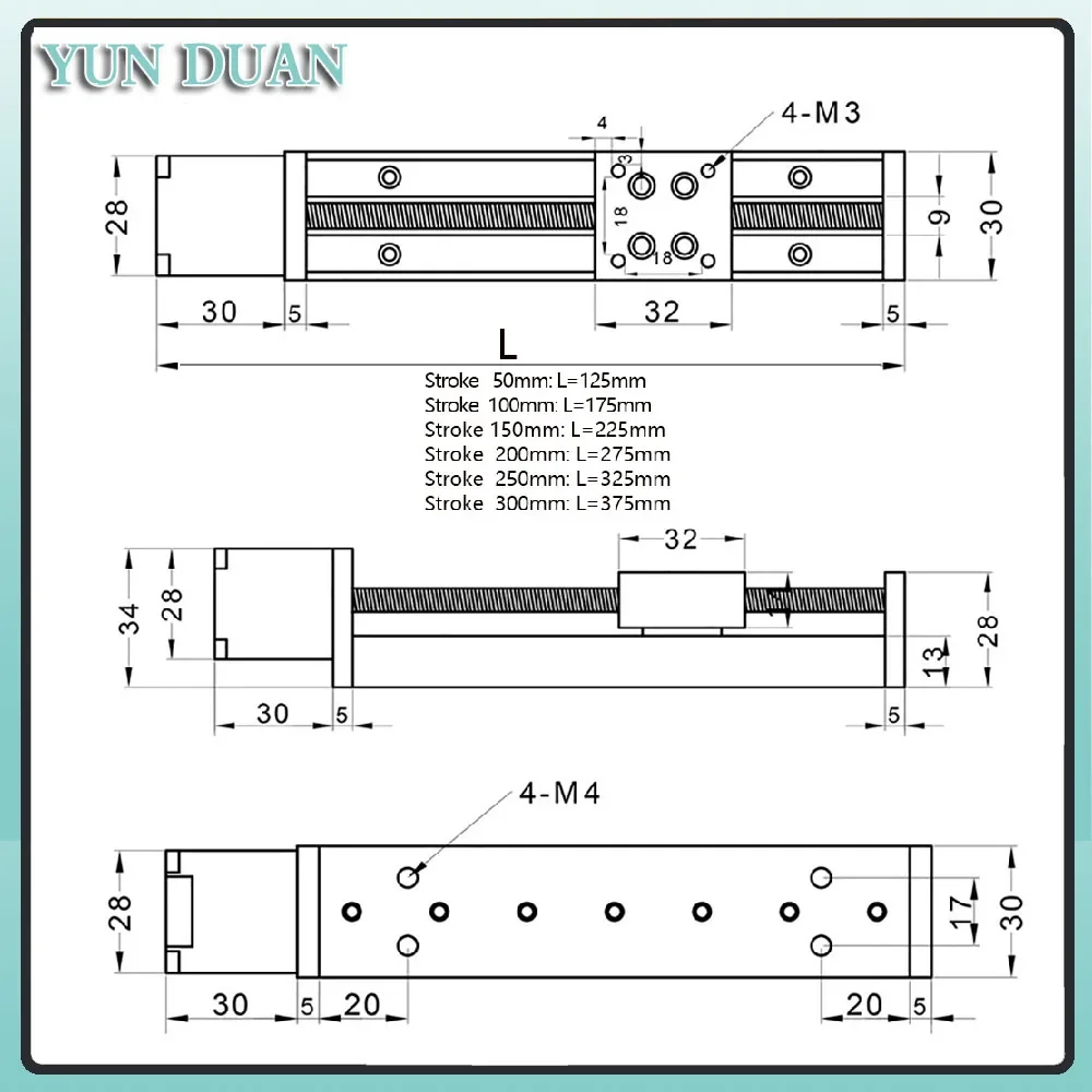 T-type Sliding Table Rail Line - Linear Rail ulasan dan harga