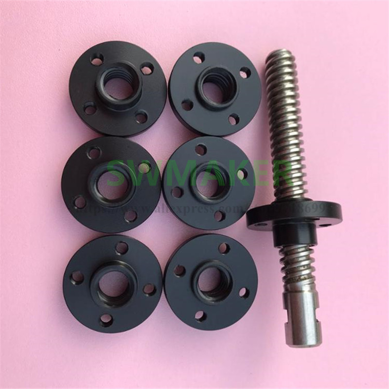 1pcs 3D printer parts T type P - Lead Screw 8Mm ulasan dan harga