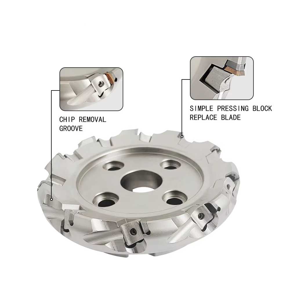 45 Degree Face Finishing Cutte - End Mill ulasan dan harga