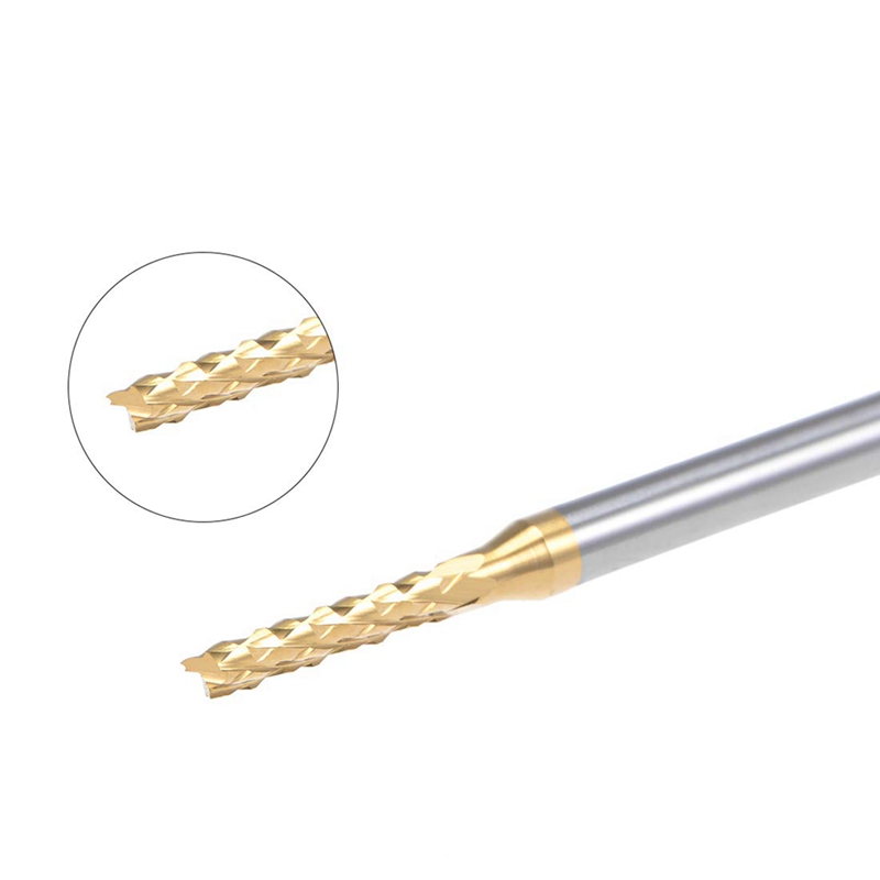 10PCS Titanium Coat Carbide En - End Mill ulasan dan harga