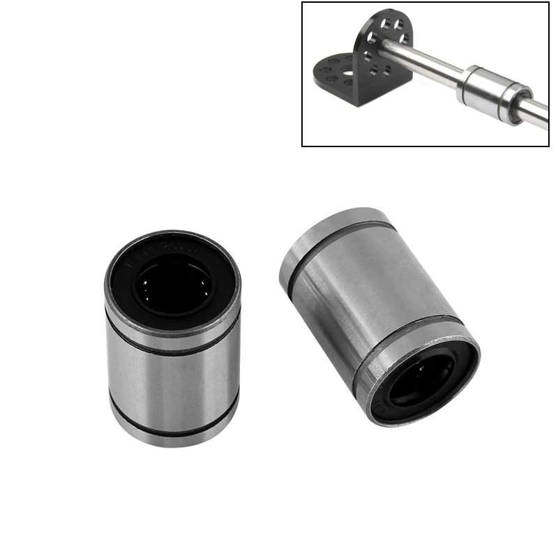 10Pcs LM6UU LM8UU LM10UU LM12U - Lm8Uu Bearing ulasan dan harga