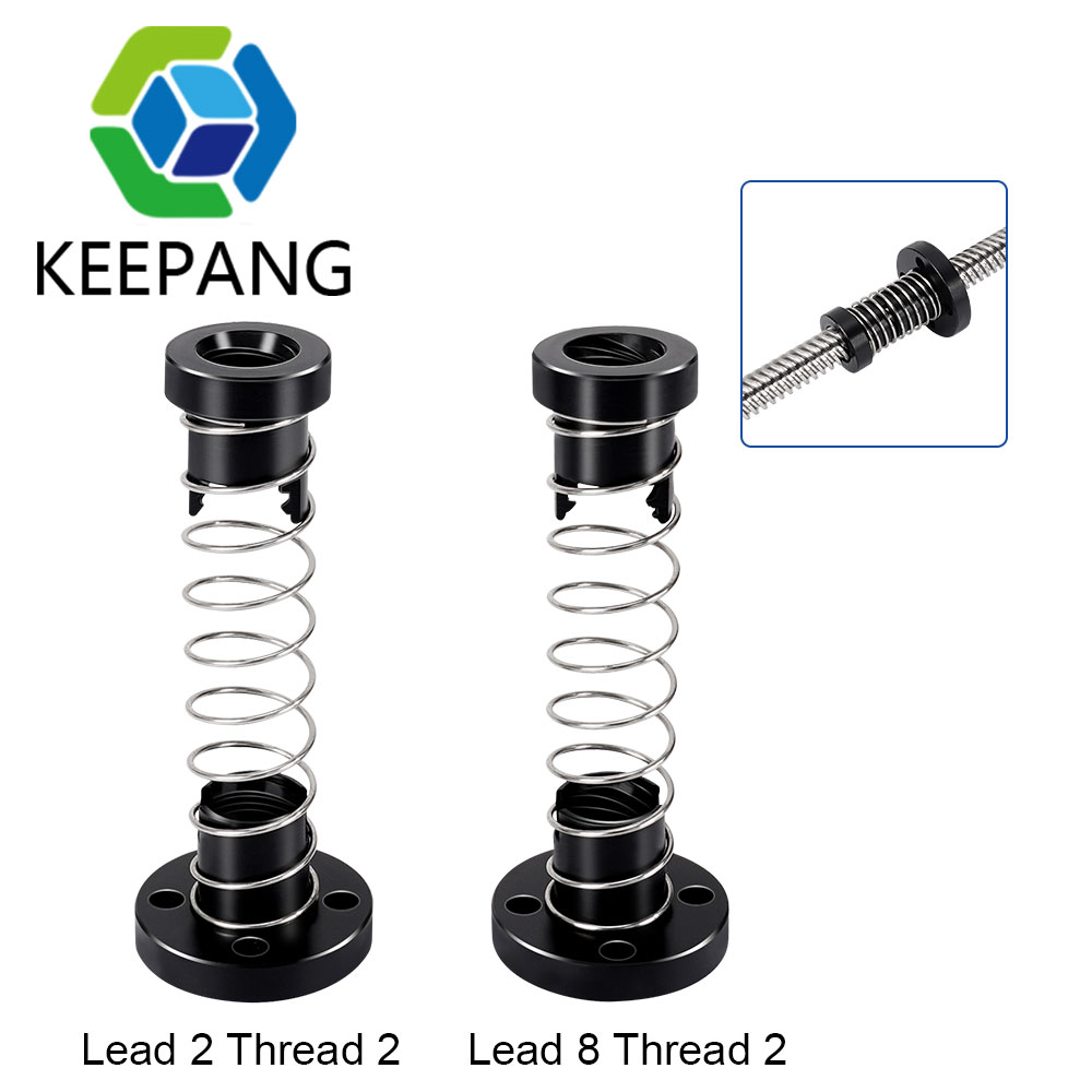 3D Printer POM T8 Anti Backlas - Lead Screw 8Mm ulasan dan harga