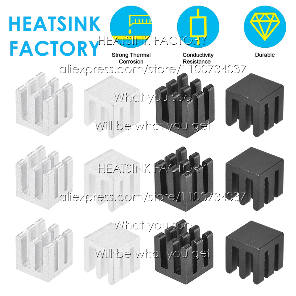 10x10x10mm Aluminum Heatsink C - Aluminium Extrusion ulasan dan harga
