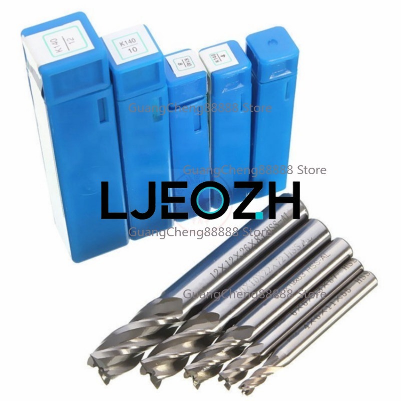 4-Blade Southwest White Steel  - End Mill Set ulasan dan harga