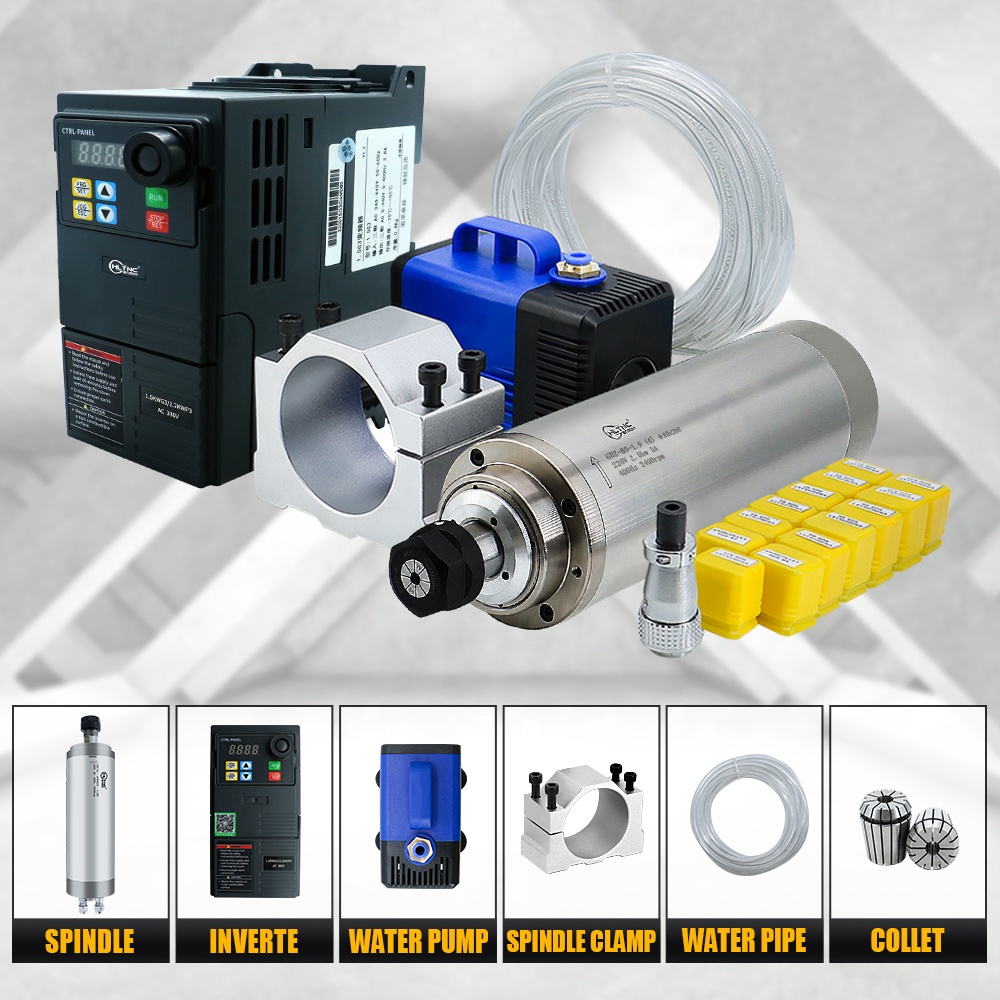 220V ER20 2.2kw 80mm Water Coo - Spindle Motor ulasan dan harga
