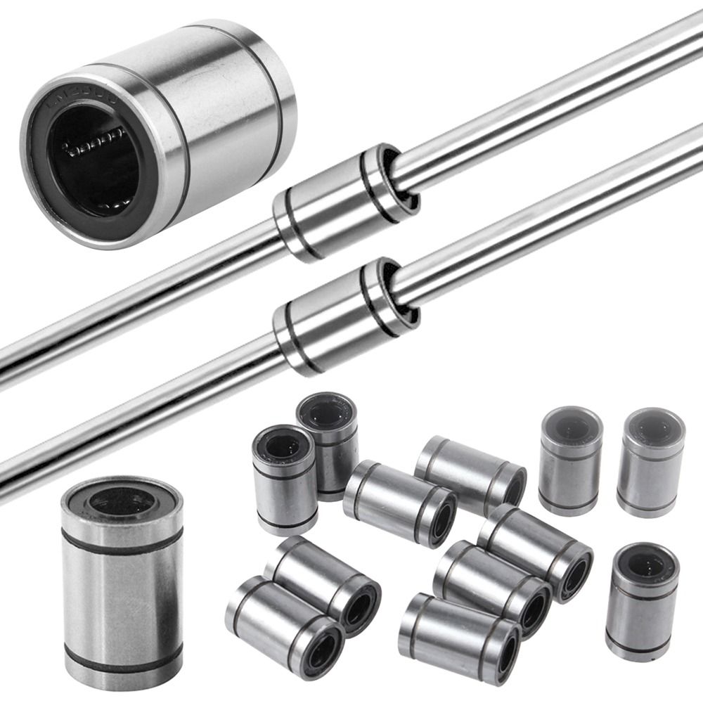 Nickel Plated for 3D Printers  - Lm8Uu Bearing ulasan dan harga