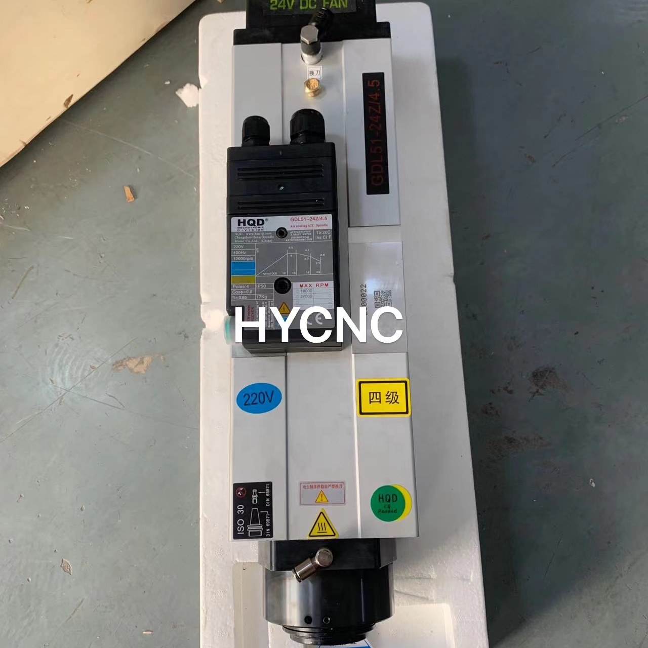 4.5 Kw Atc Spindle Iso30 Motor - Cnc Router ulasan dan harga