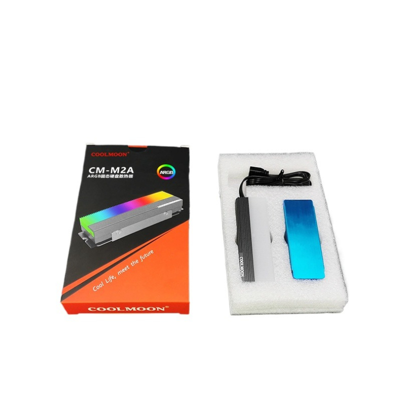 5V ARGB M.2 2280 SSD Full Alum - Aluminium Extrusion ulasan dan harga