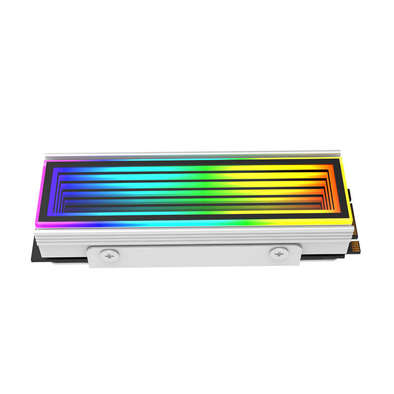 5V ARGB M.2 2280 SSD Full Alum - Aluminium Extrusion ulasan dan harga