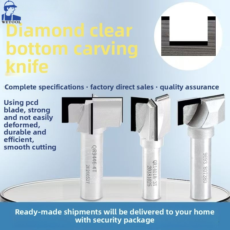 Livter PCD Bottom Cleaning Woo - Cnc Bits ulasan dan harga