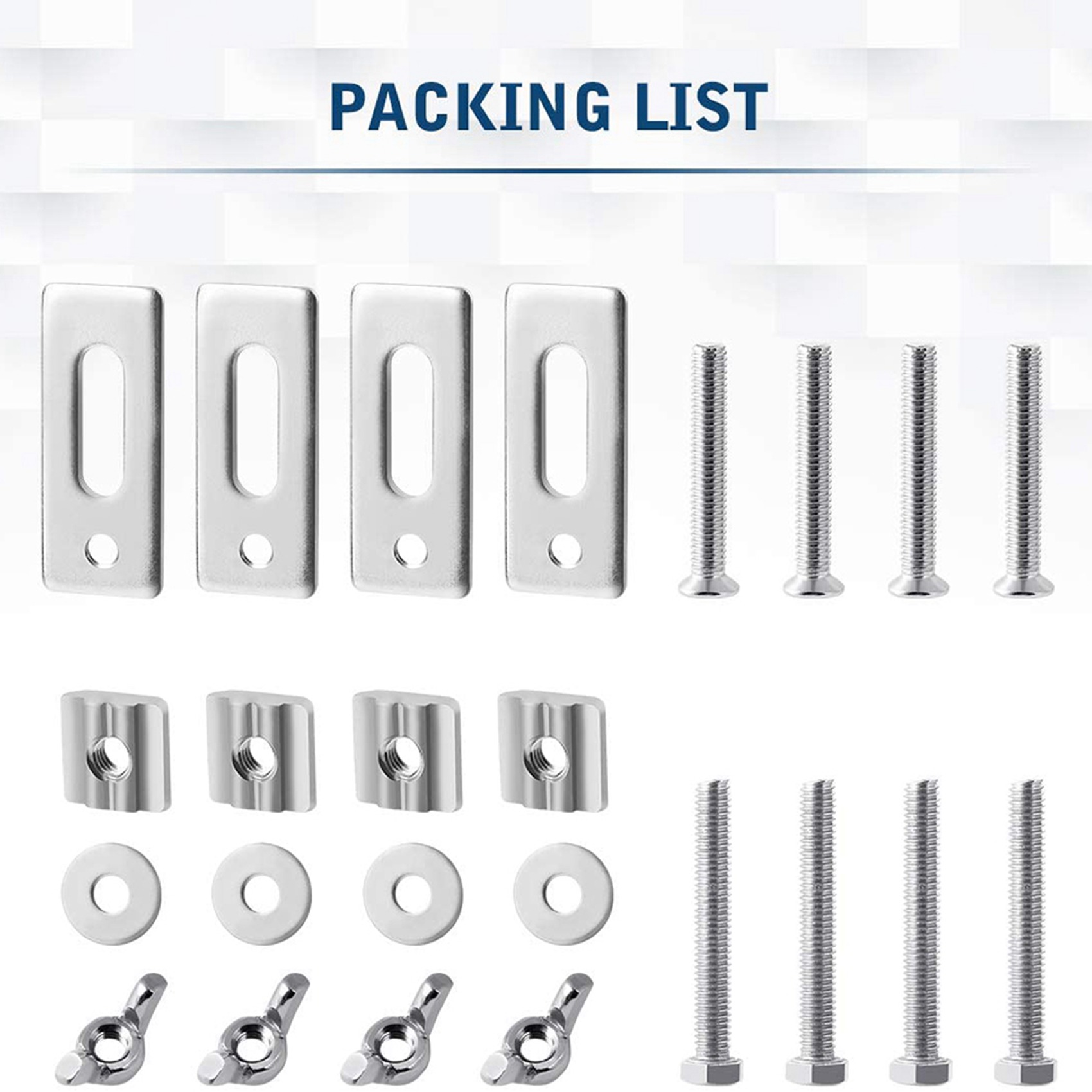 B62B-8 Pack T-Track Clamp,Mini - 3018 Cnc ulasan dan harga