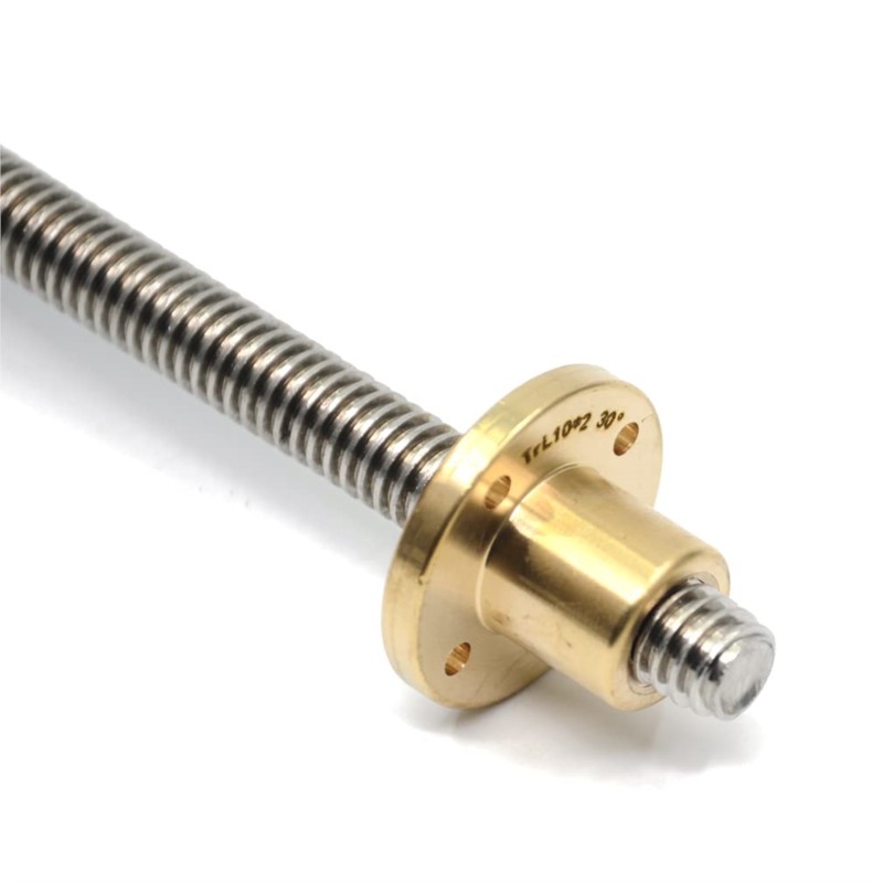 304 stainless steel T10 10mm L - Lead Screw 8Mm ulasan dan harga