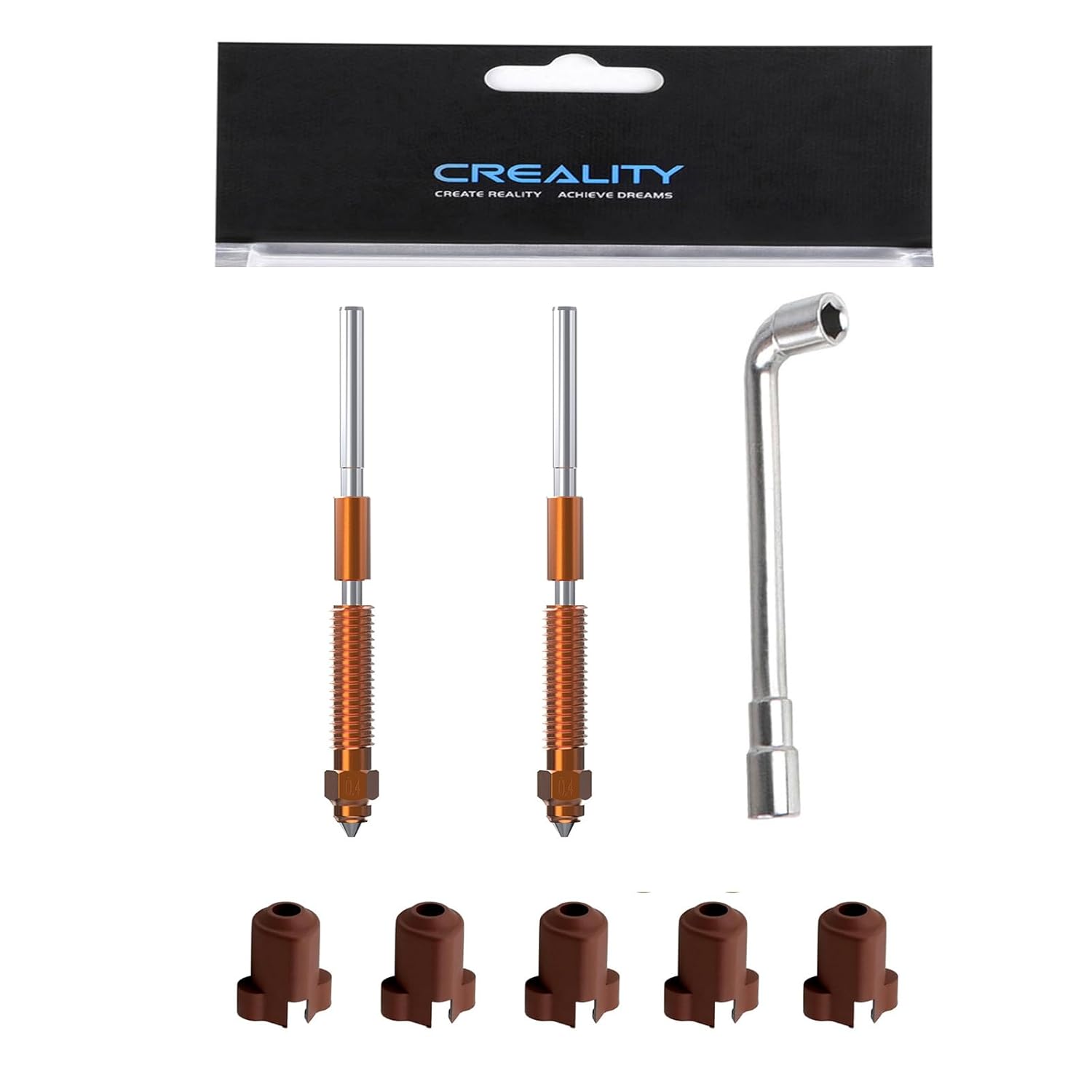 1/3/5PCS Creality K1C Nozzle,  - Aluminium Profile 2020 ulasan dan harga
