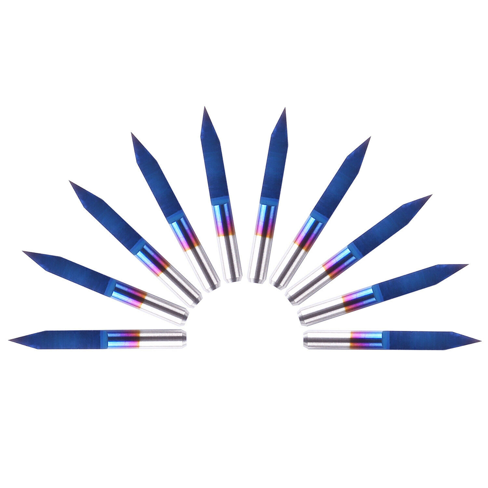 3.175mm Blue Coating PCB 3D Mi - Carbide End Mill ulasan dan harga