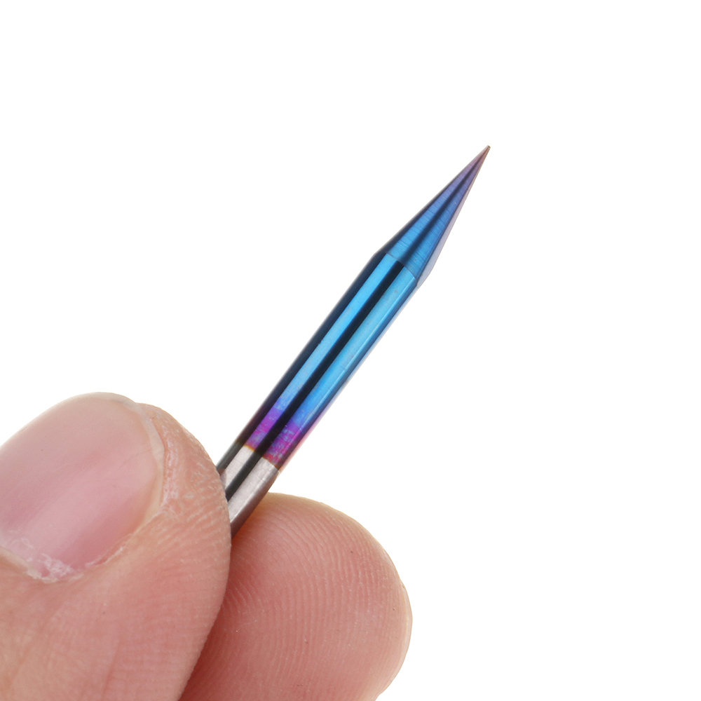 3.175mm Blue Coating PCB 3D Mi - Carbide End Mill ulasan dan harga