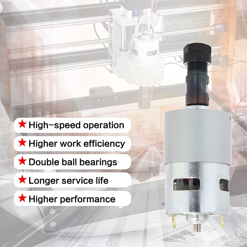Multifunction DC Motor CNC 775 - 3018 Cnc ulasan dan harga