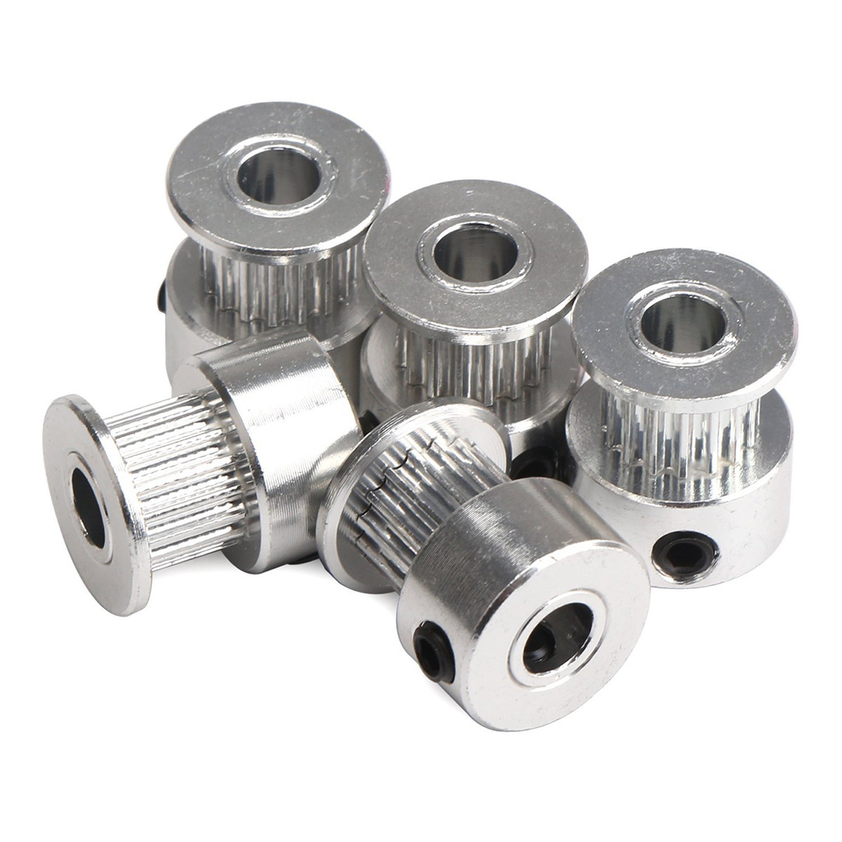 5Pcs Aluminum Gt2 Pulleys 20 T - Gt2 Pulley ulasan dan harga