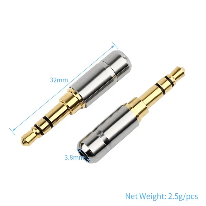 3.5mm Jack 2 3 4 Pole Earphone - Coupling 8Mm ulasan dan harga