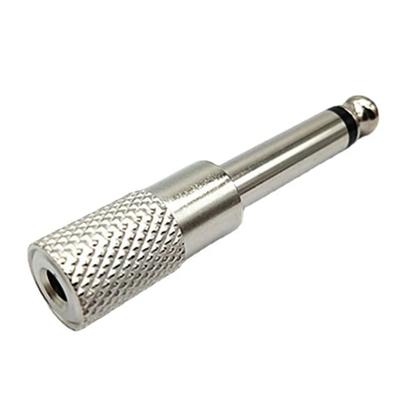 Jack 6.35mm Male Plug to 3.5mm - Coupling 8Mm ulasan dan harga