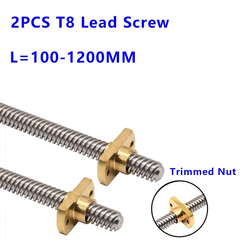 T8 T-type Trapezoidal Lead Scr - Lead Screw 8Mm ulasan dan harga