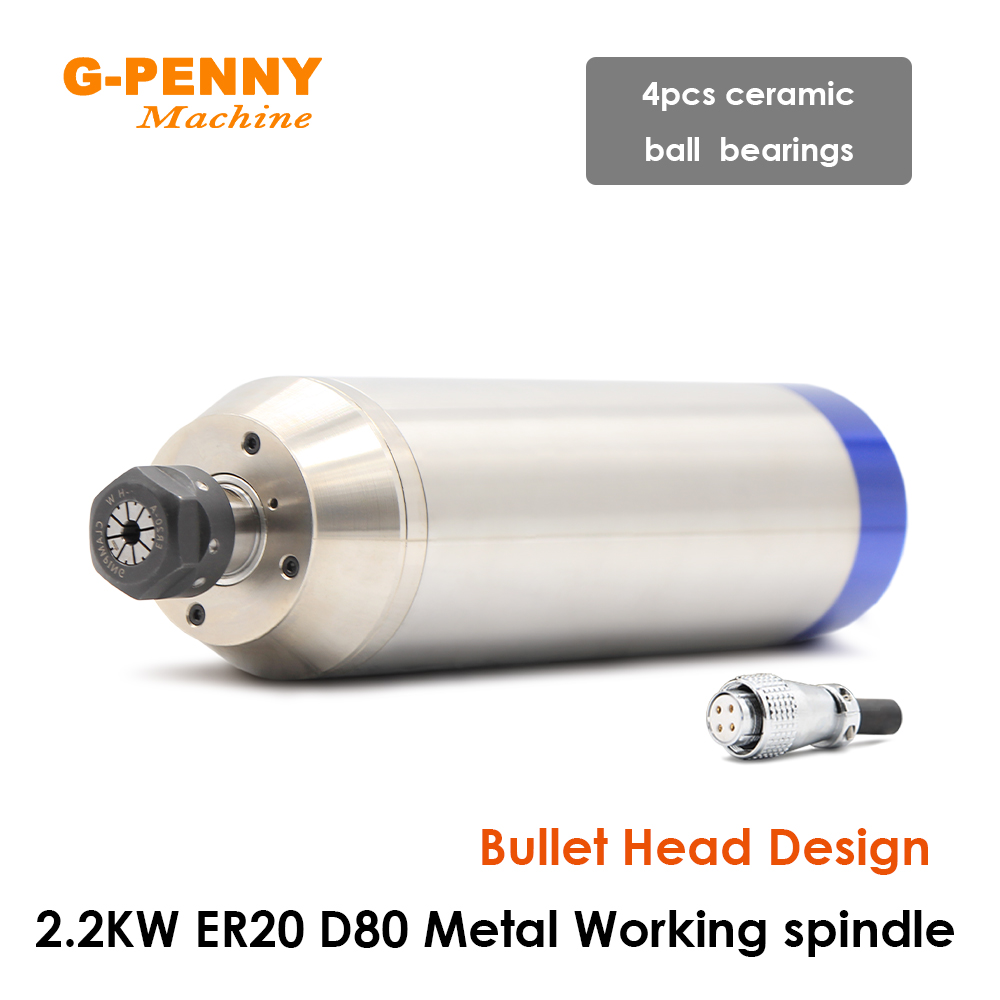 G-PENNY 2.2KW ER20 Metal Water - Water Cooled Spindle ulasan dan harga