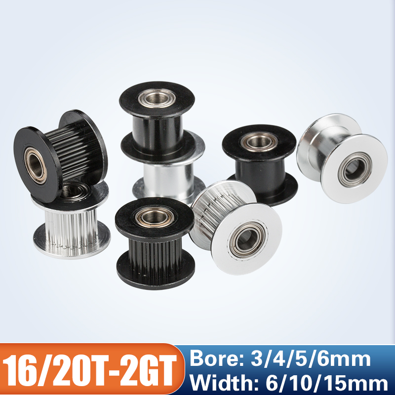 GT2 Idler Timing Pulley 16-too - Gt2 Pulley ulasan dan harga