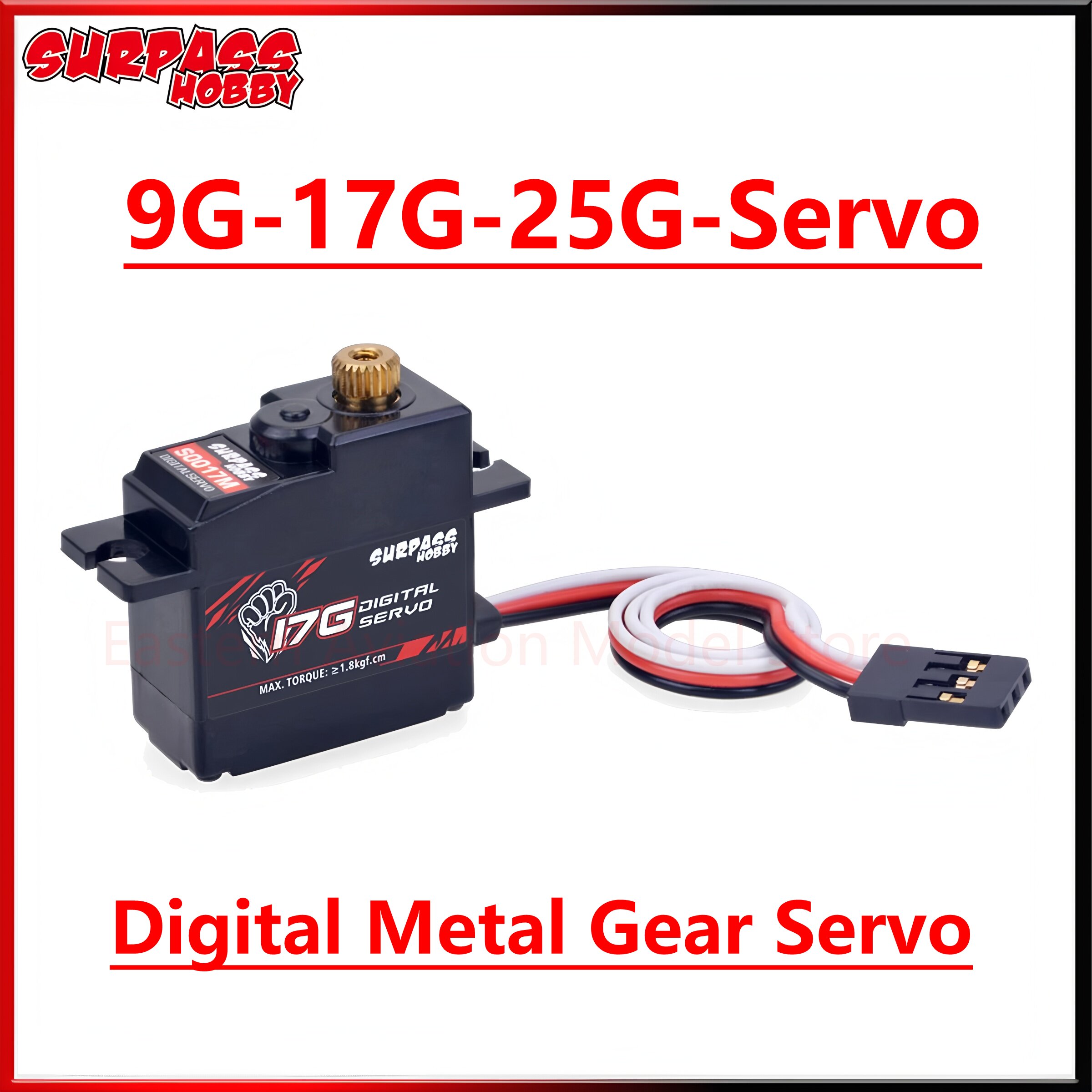 Surpass Hobby S009M 9G S0017M  - Servo 9G ulasan dan harga
