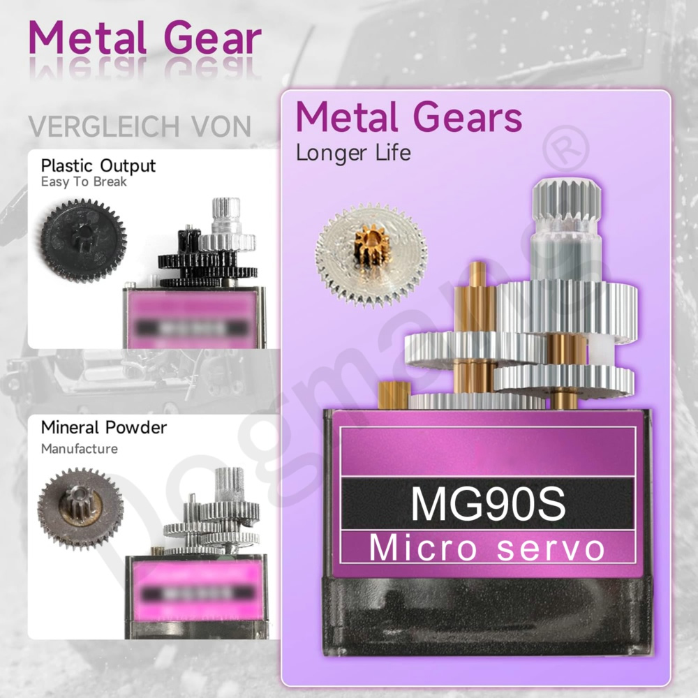 MG90S Servo 1/2/4/10/20/50 Pcs - Servo 9G ulasan dan harga