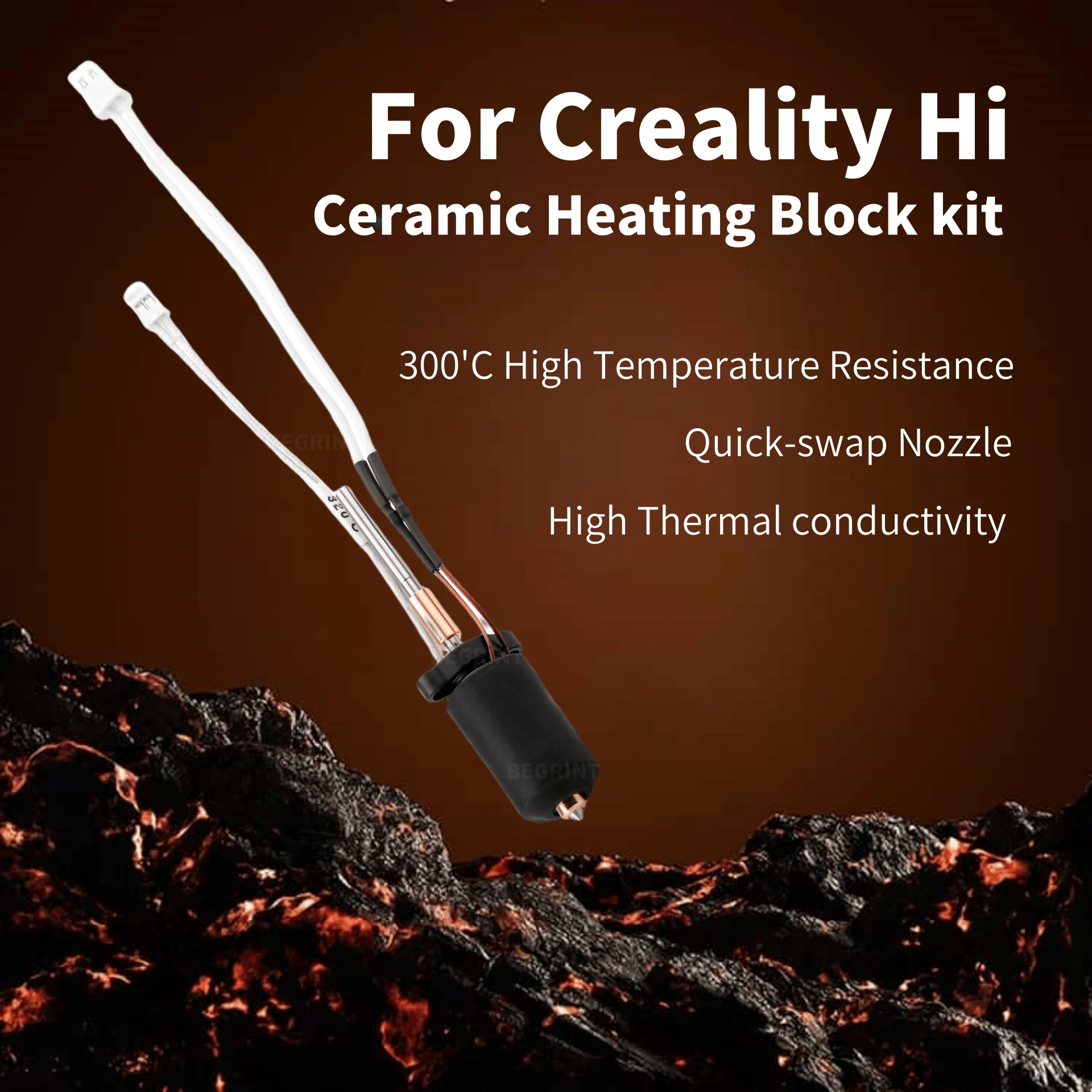 High Temp Ceramic Heater Hoten - Aluminium Profile 2020 ulasan dan harga