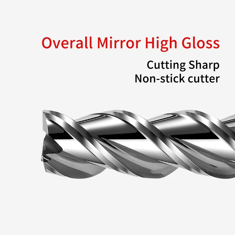 3F End Mill Aluminum 4mm 6mm 8 - End Mill Set ulasan dan harga