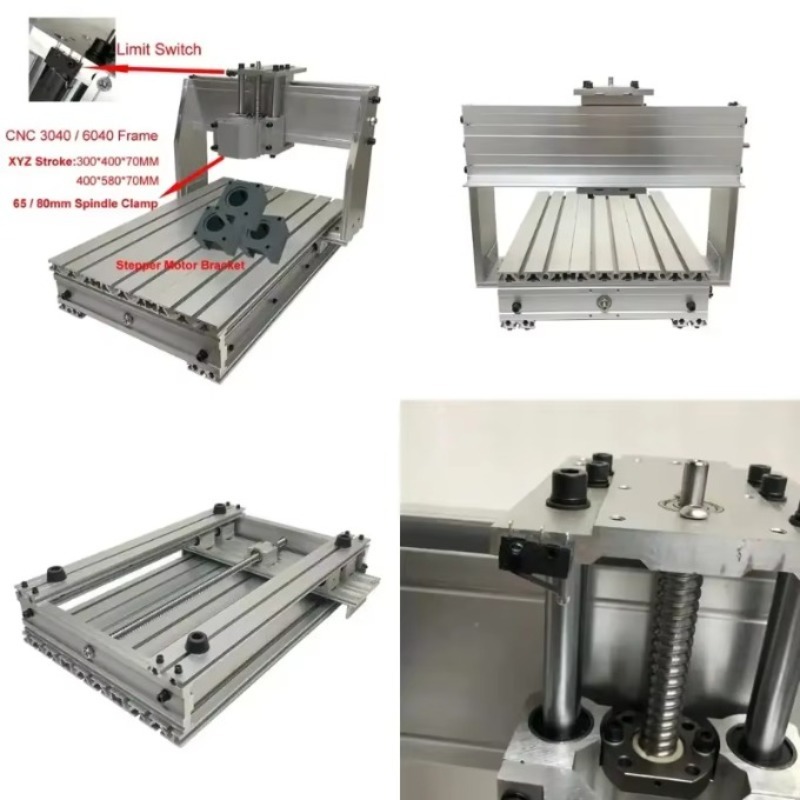Aluminum CNC 3040 6040 Frame K - Cnc Router ulasan dan harga