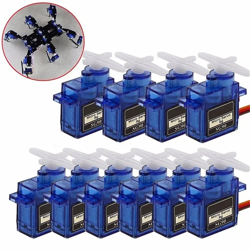 SG90 9G Micro Servo Motor Plas - Servo 9G ulasan dan harga