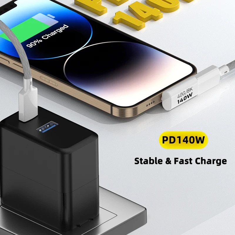 PD140W USB3.1 Type C to USB C  - Coupling 8Mm ulasan dan harga