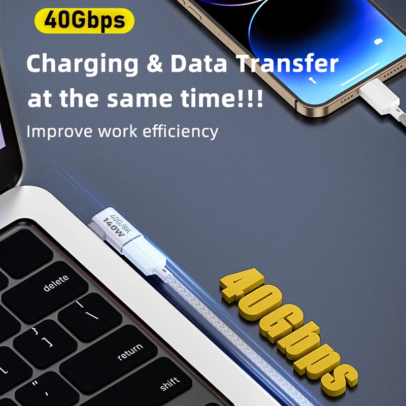PD140W USB3.1 Type C to USB C  - Coupling 8Mm ulasan dan harga