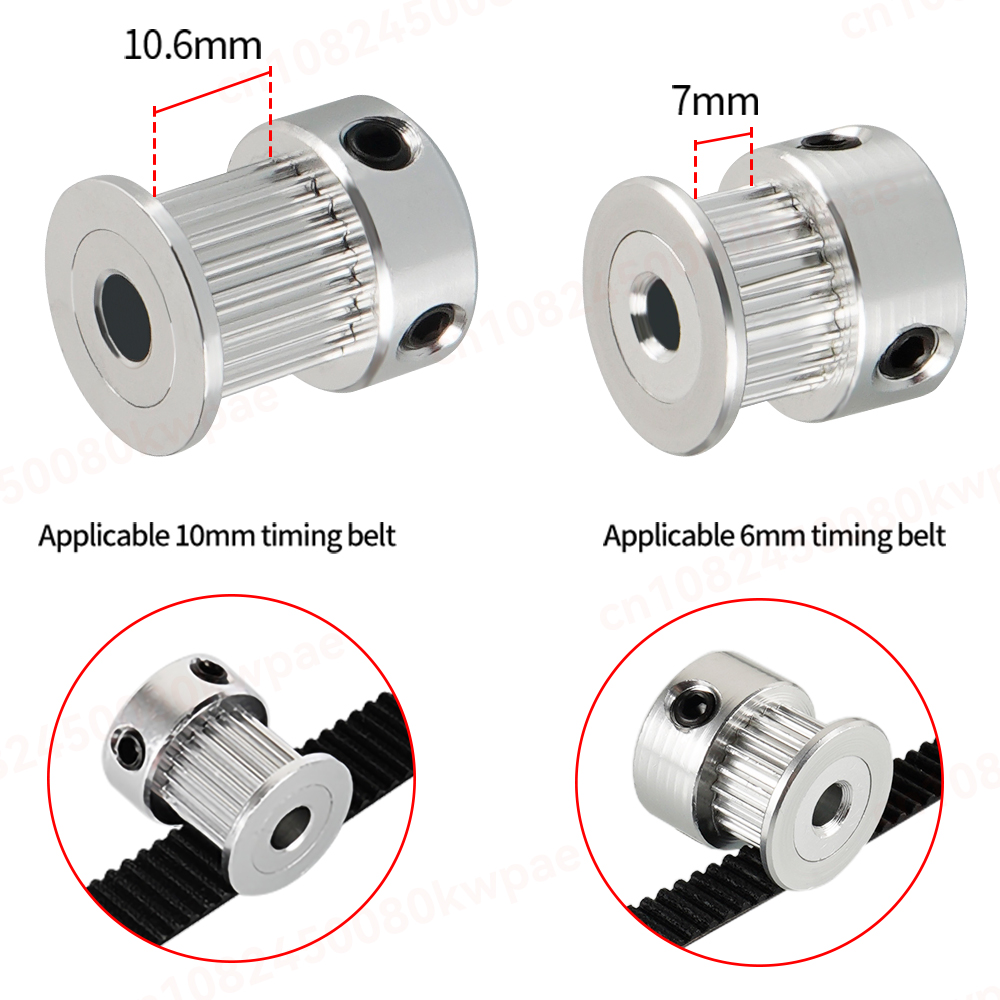 1/5/10pcs GT2 20Teeth 16 Teeth - Gt2 Pulley ulasan dan harga