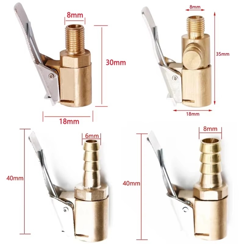 1/2/4pcs Car Air Pump Thread N - Coupling 8Mm ulasan dan harga