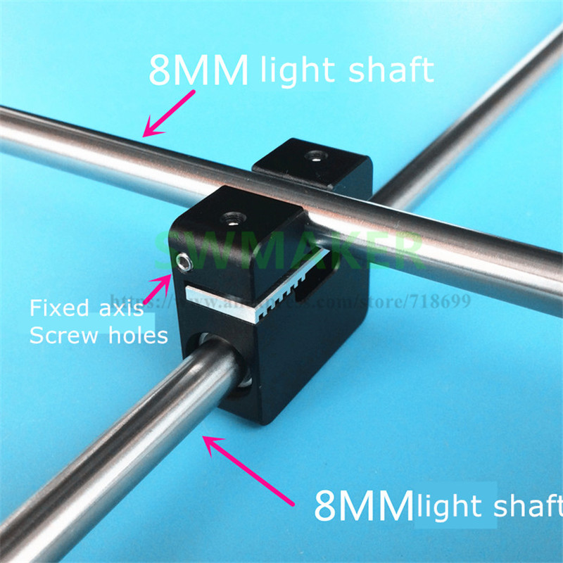 UM2 Updated version cross slid - Linear Rod 8Mm ulasan dan harga