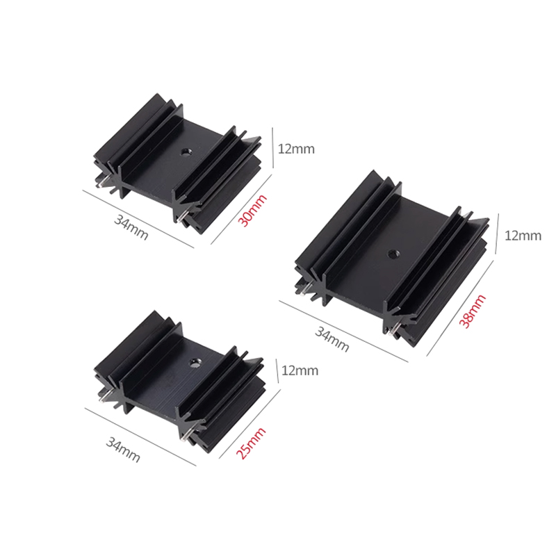 5 Pcs TO-220 Triode MOS Transi - Aluminium Extrusion ulasan dan harga