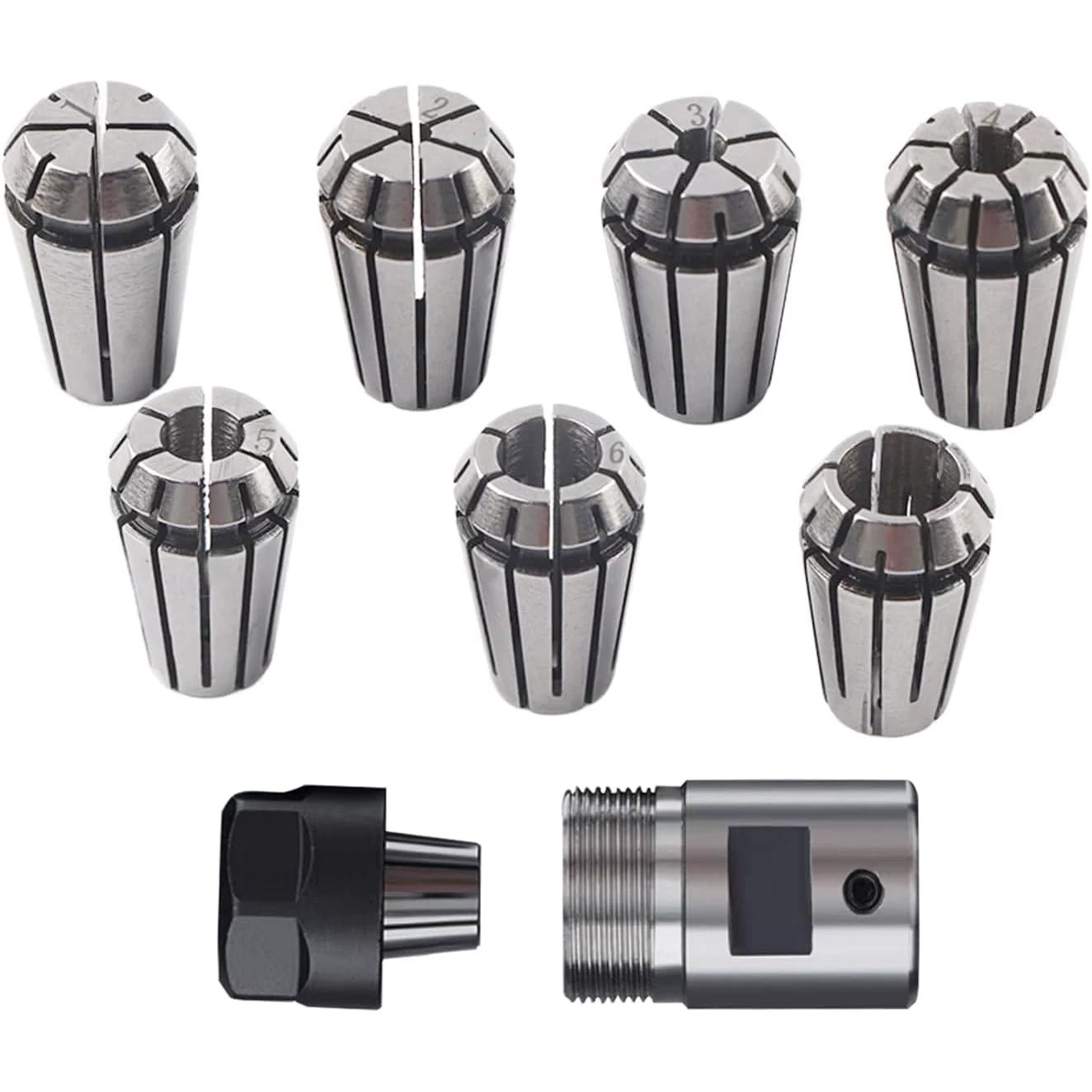 8-piece ER11A 1-7mm spring chu - End Mill Set ulasan dan harga